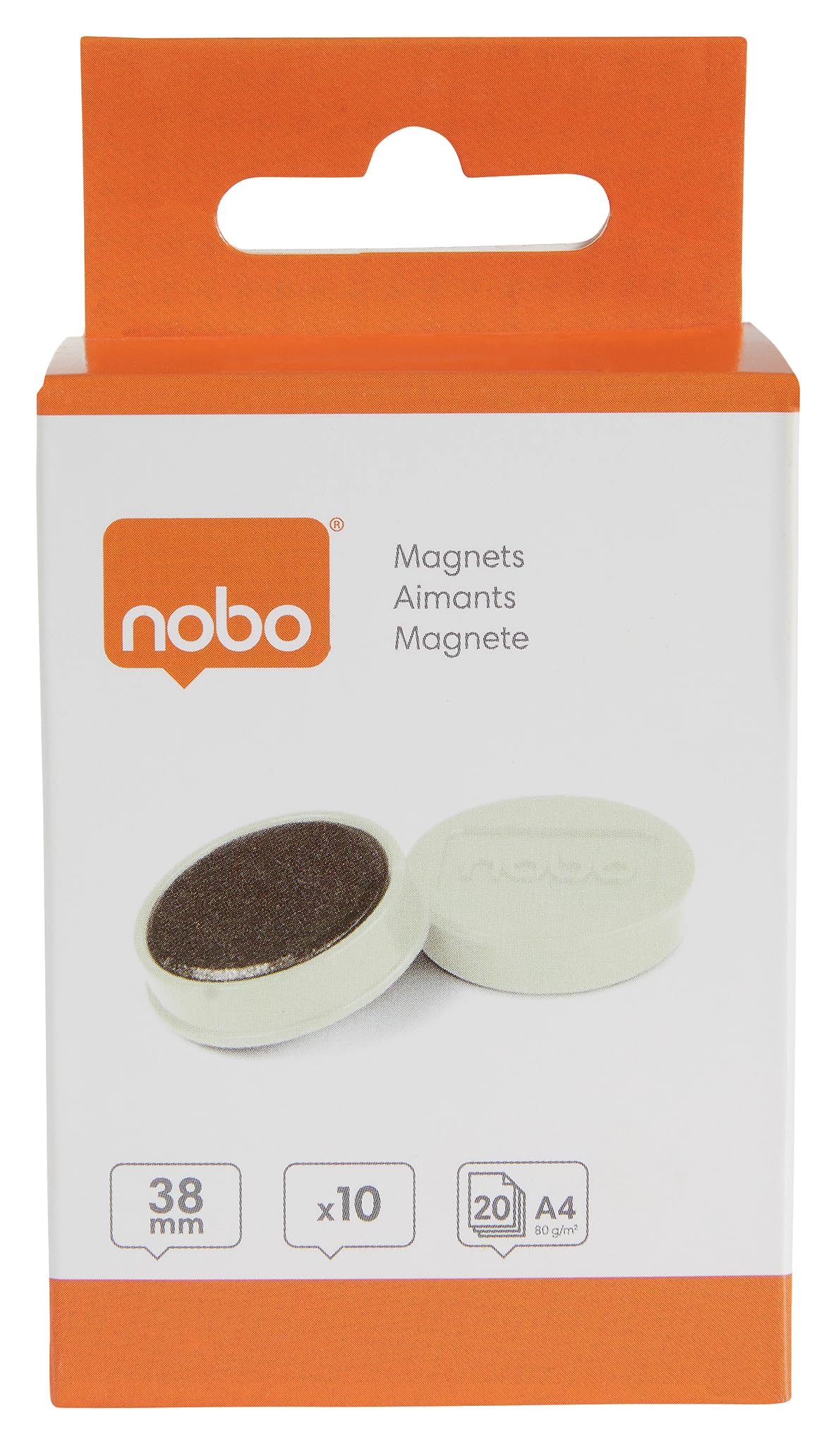 nobo-jeu-de-10-aimants-pour-tableau-blanc-magn-tique-38-mm-blanc-1915315 image 7