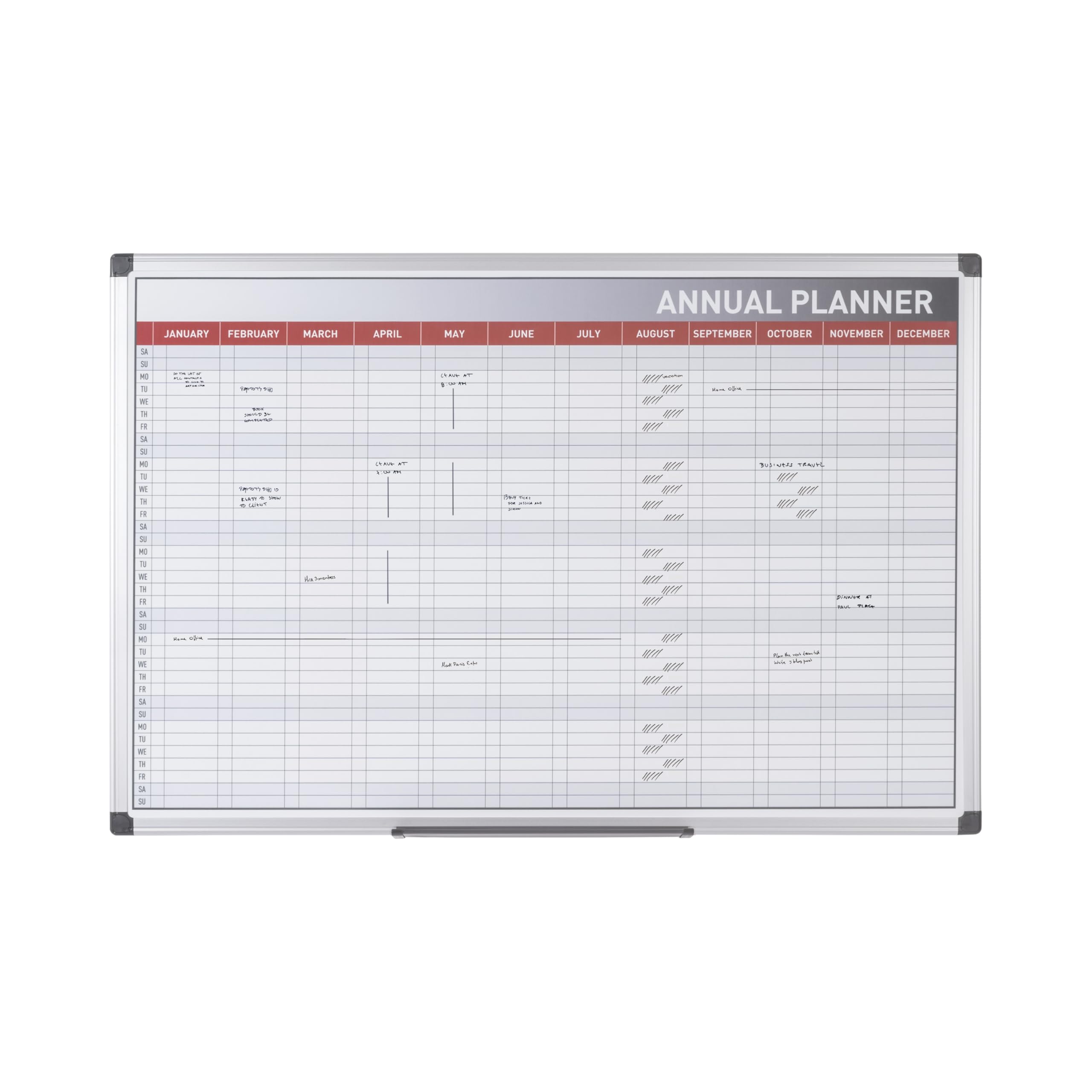 bi-office-maya-planning-annuel-magn-tique-52-semaines-90-x-60-cm image 7