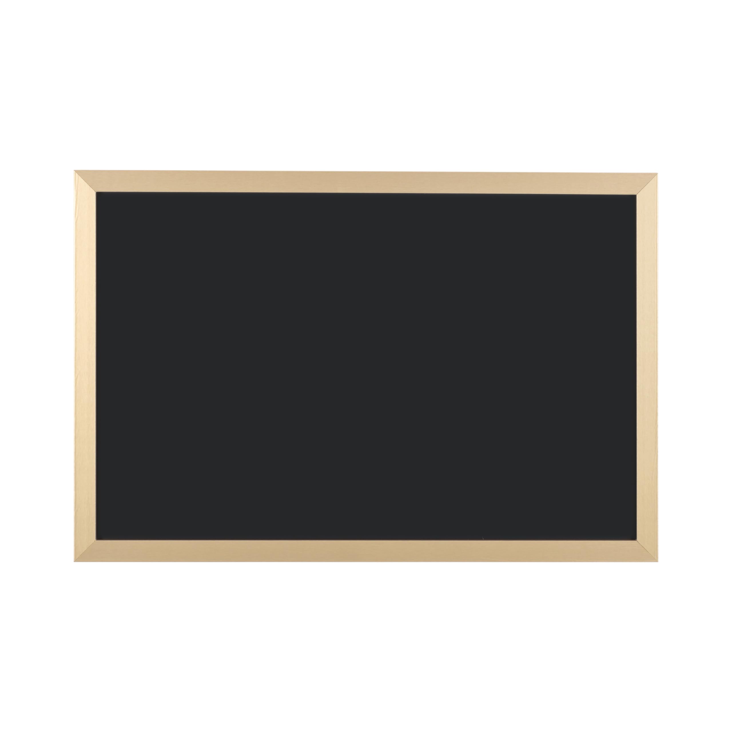 bi-office-gold-silver-tableau-noir-craie-60x40-cm-cadre-mdf-dor image 2