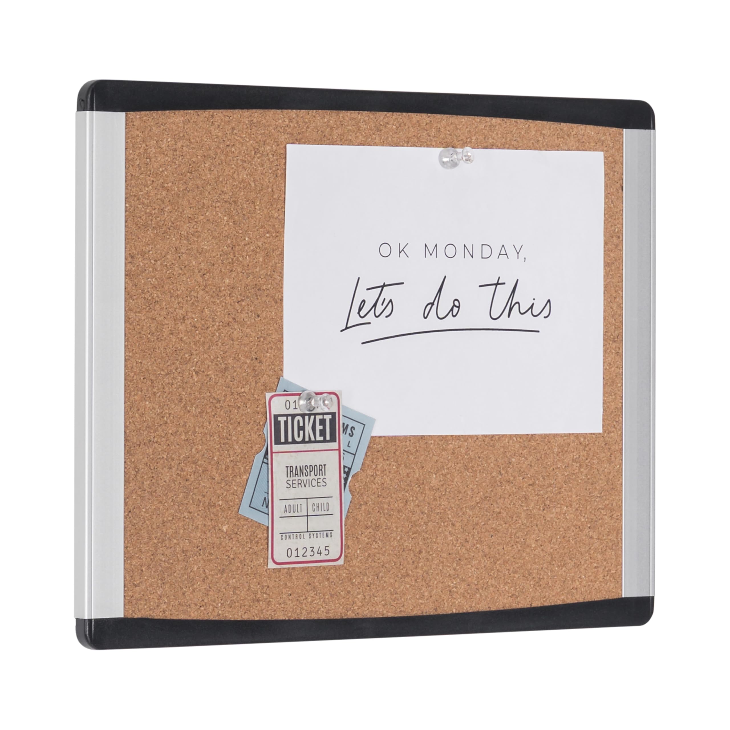 bi-office-inka-tableau-en-li-ge-28x21-6-cm-cadre-aluminium-noir image 3