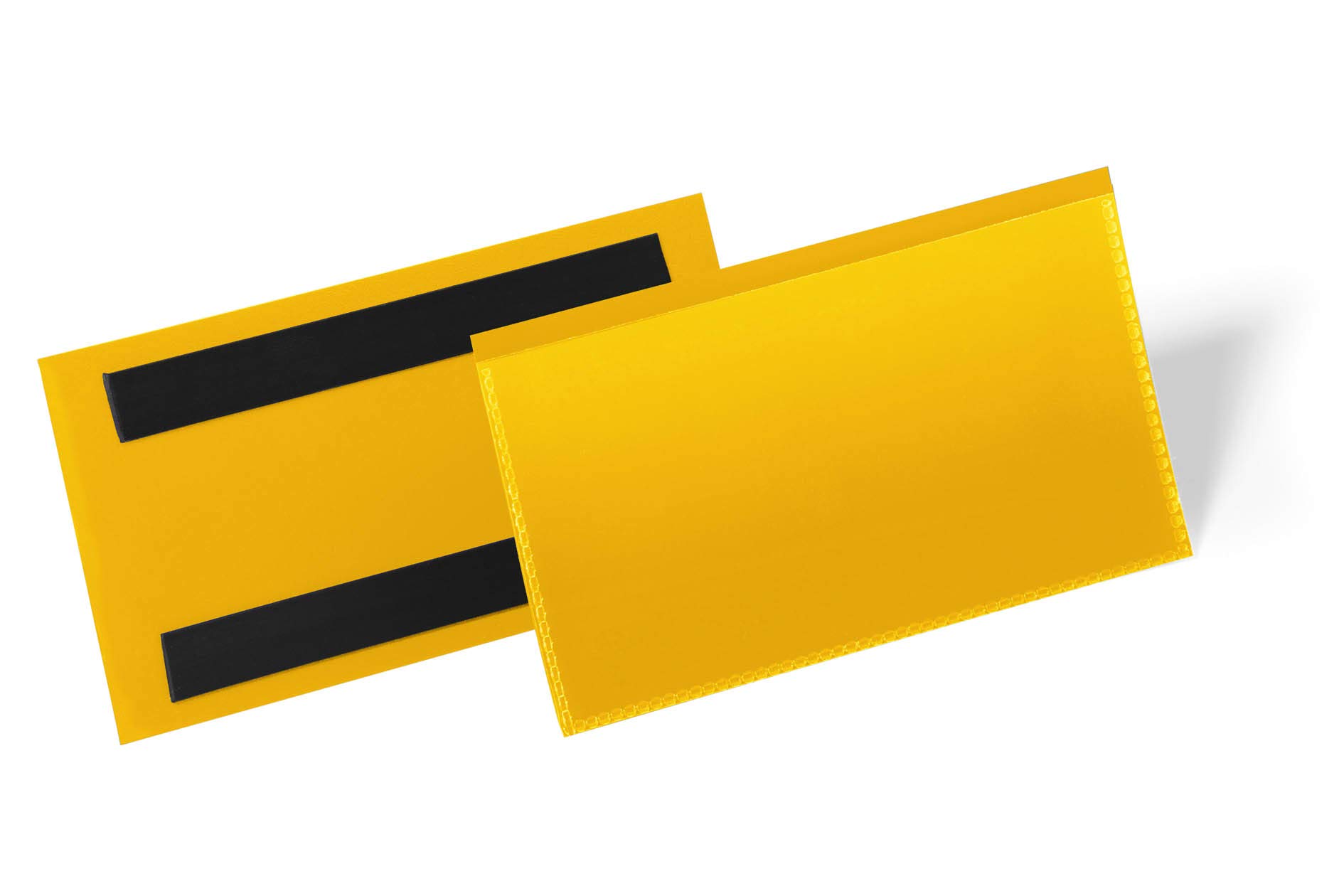 durable-duraplus-pochette-porte-tiquette-magn-tique-100-x-38-mm-jaune-bo-te-de-5 image 5