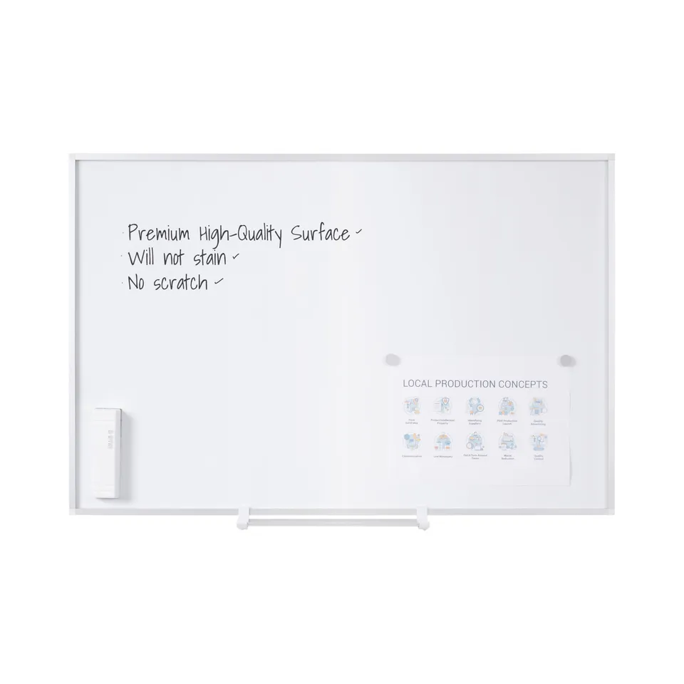 bi-office-new-generation-tableau-blanc-magn-tique-maill-90-x-60-cm-cadre-alumini image 1