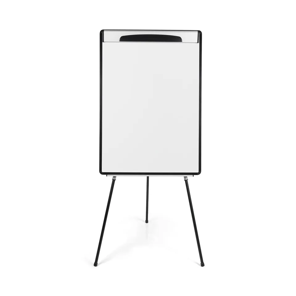 bi-office-design-chevalet-de-conf-rence-tr-pied-magn-tique-70x100-cm-noir-avec-b image 1