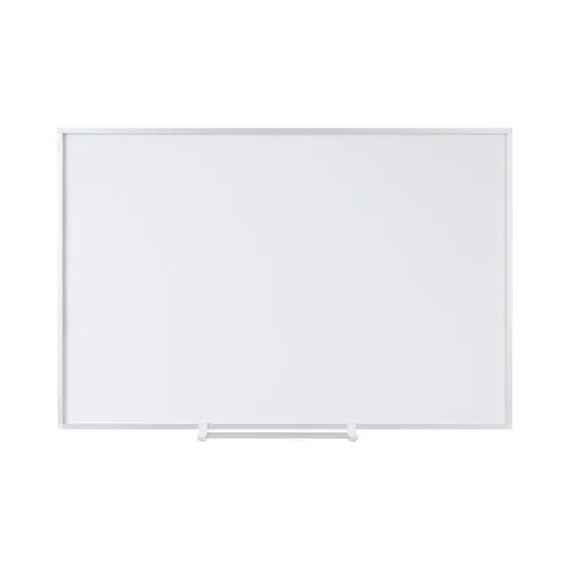 bi-office-earth-honesty-tableau-blanc-90x60-cm-non-magn-tique-cadre-aluminium-na image 1