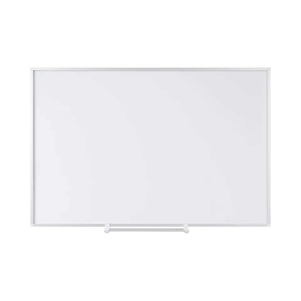 bi-office-earth-honesty-tableau-blanc-90x60-cm-non-magn-tique-cadre-aluminium-na image 1