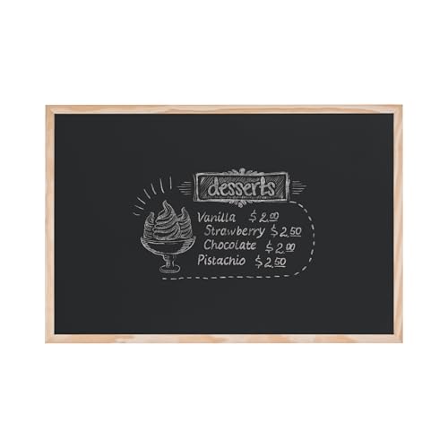 bi-office-optimum-tableau-noir-45-x-30-cm-surface-non-magn-tique-cadre-pin-natur image 8