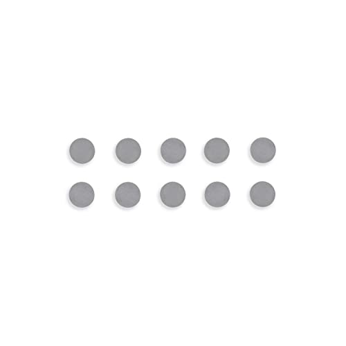 bi-office-lot-de-10-aimants-ronds-30-mm-gris-pour-tableau-blanc image 3
