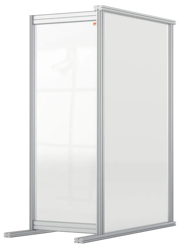 nobo-premium-plus-1915499-s-parateur-de-bureau-acrylique-transparent-400x1000-mm image 1