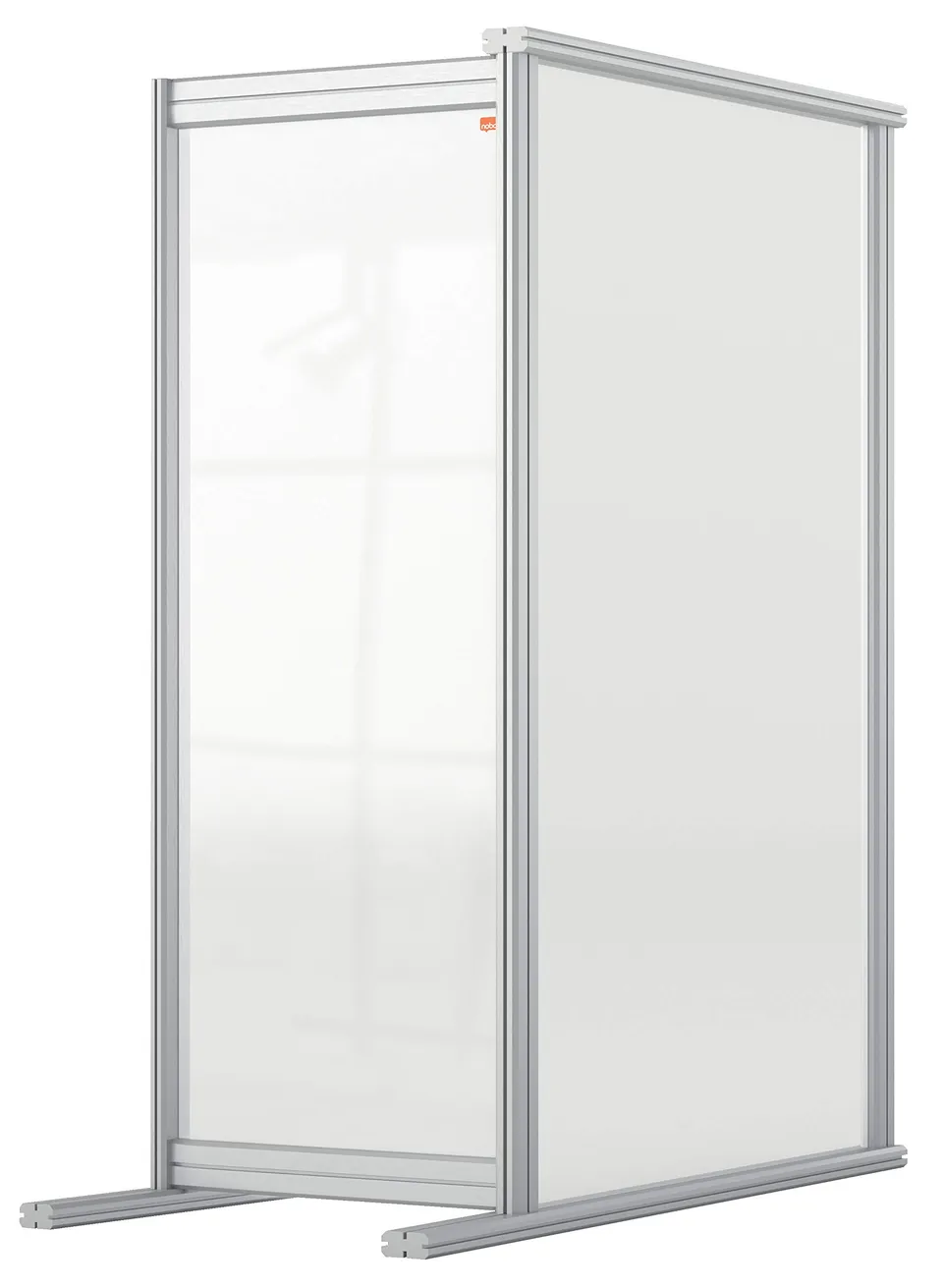 nobo-premium-plus-1915499-s-parateur-de-bureau-acrylique-transparent-400x1000-mm image 1