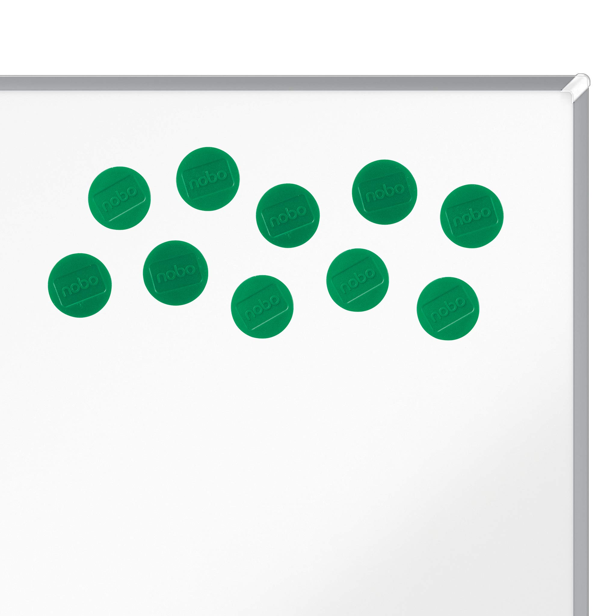 nobo-aimants-tableau-blanc-38-mm-vert-lot-de-10-1915317 image 8