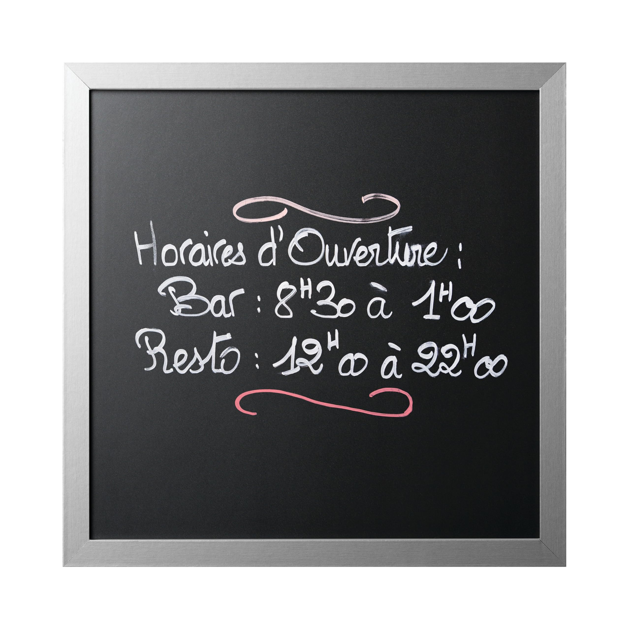 bi-office-gold-silver-tableau-noir-craie-60x40-cm-cadre-mdf-dor image 7
