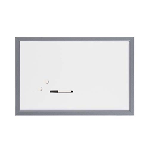 bi-office-maya-tableau-blanc-laqu-magn-tique-40-x-60-cm-cadre-argent image 6