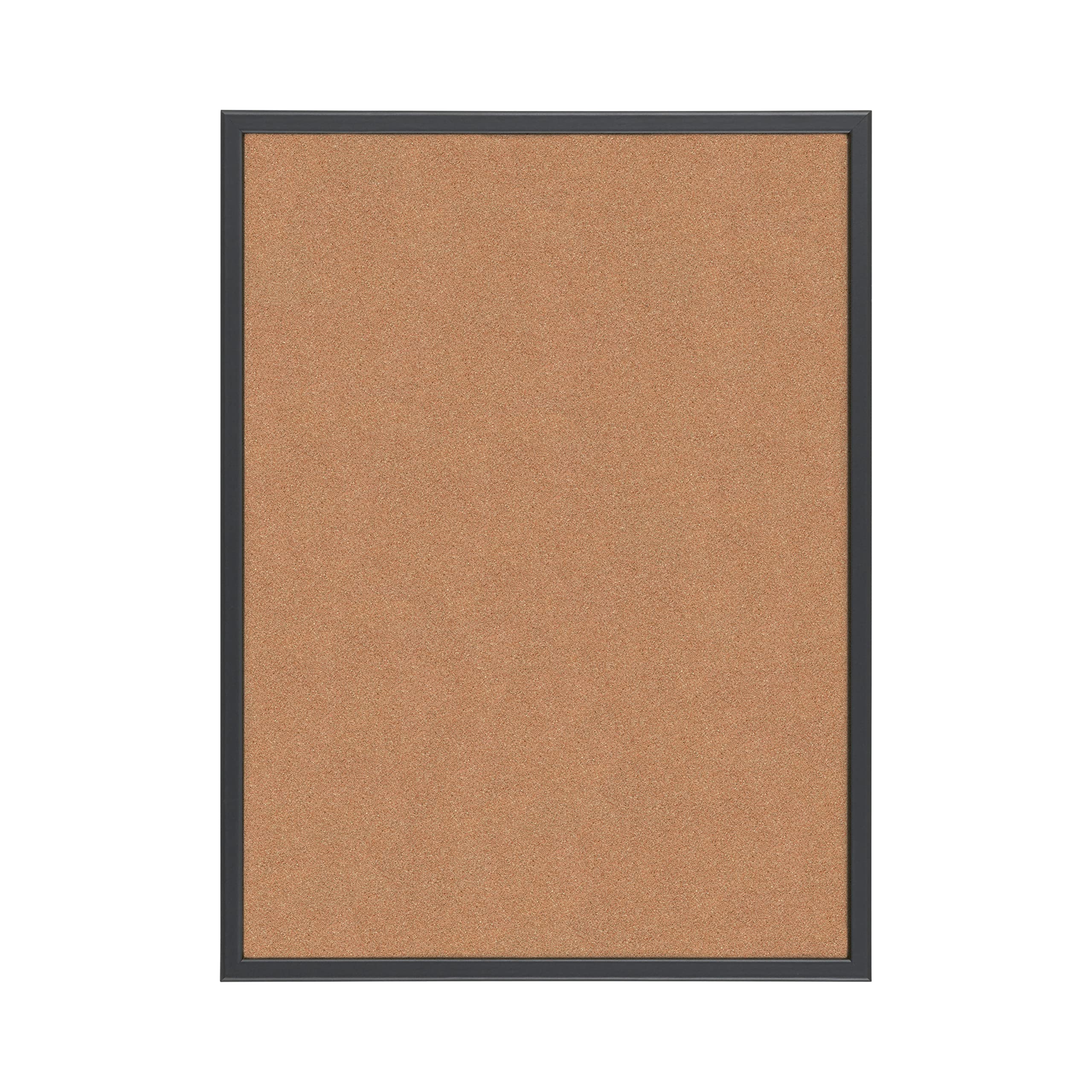 bi-office-basic-tableau-d-affichage-en-li-ge-avec-cadre-en-mdf-noir-60-x-40-cm image 2