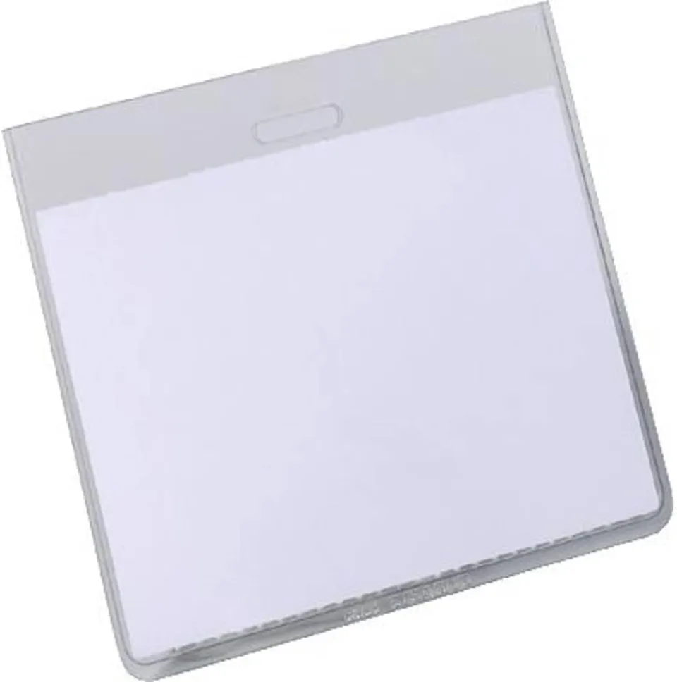 durable-porte-badge-rigide-ferm-90-x-60-mm-pvc-blanc-avec-bristol image 1