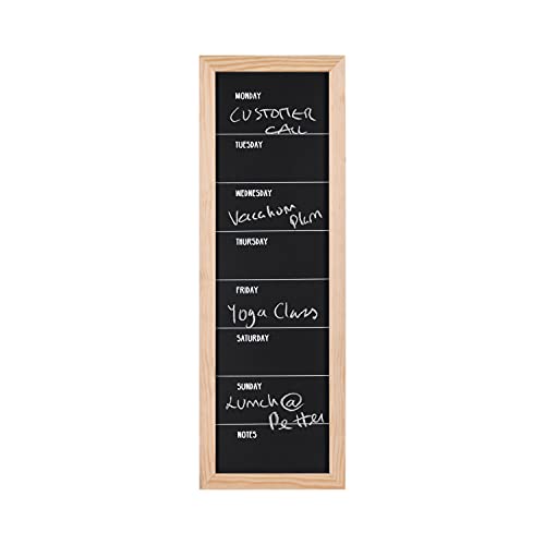 bi-office-tableau-noir-craie-20-x-60-cm-cadre-pin image 7