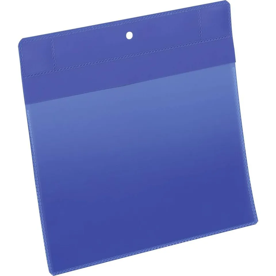 durable-pochettes-logistiques-magn-tiques-n-odyme-a5-paysage-bleu-lot-de-10 image 1
