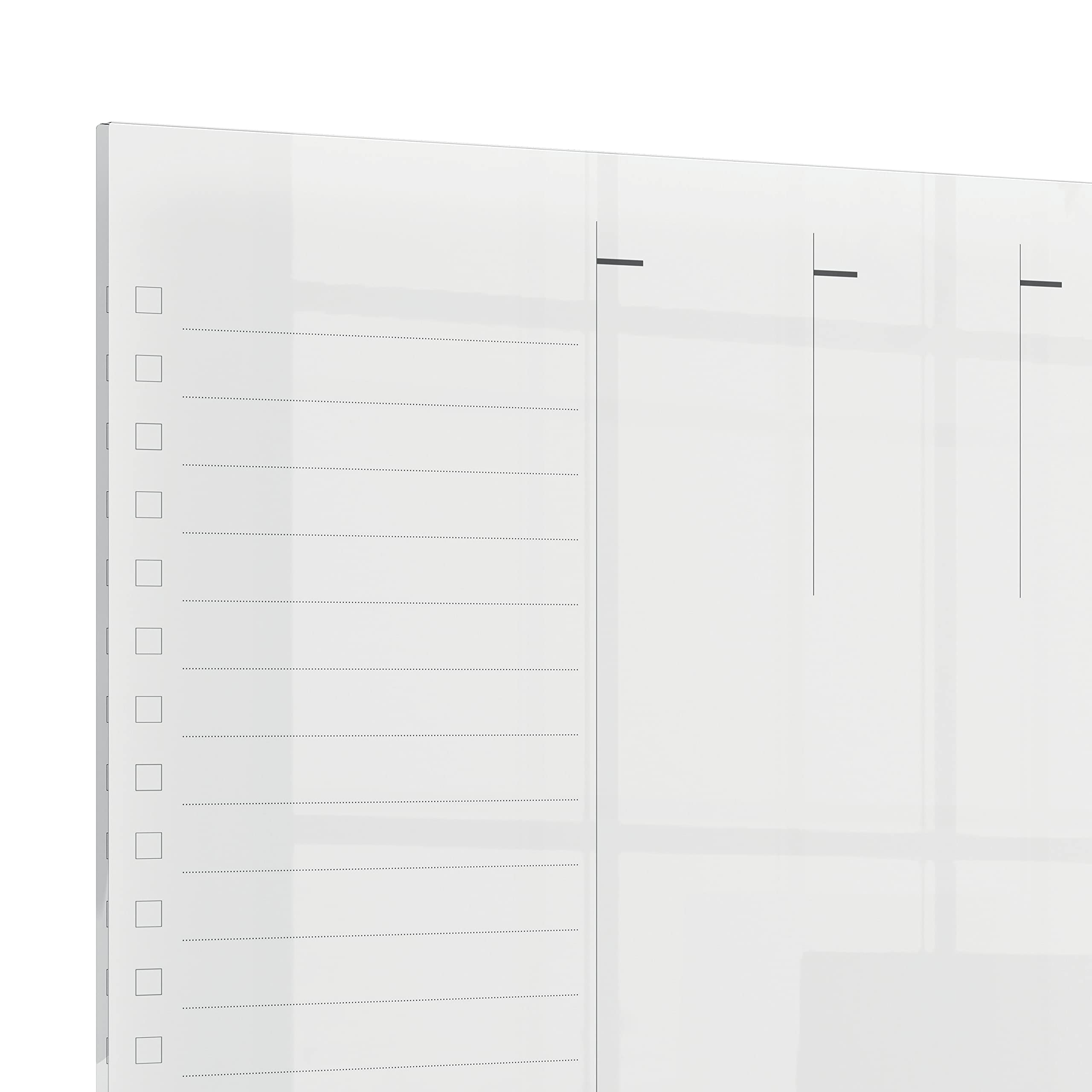 nobo-essence-mini-tableau-agenda-semainier-transparent-acrylique-a3-297-x-420-mm image 5