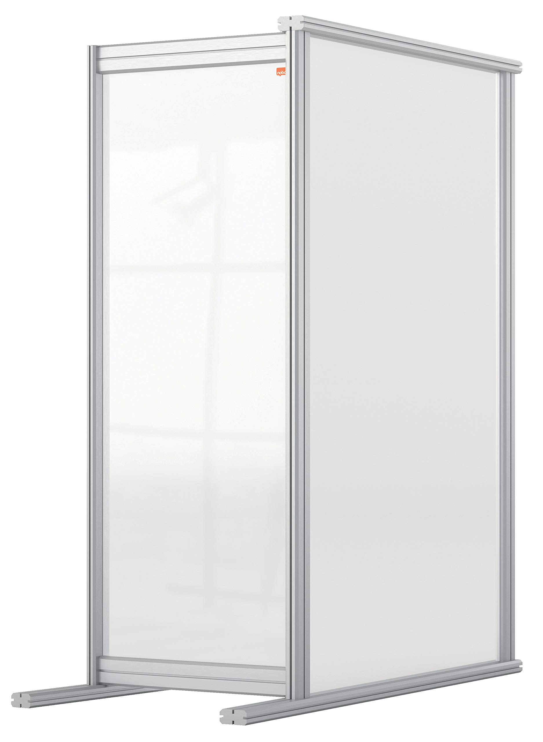 nobo-premium-plus-1915499-s-parateur-de-bureau-acrylique-transparent-400x1000-mm image 1
