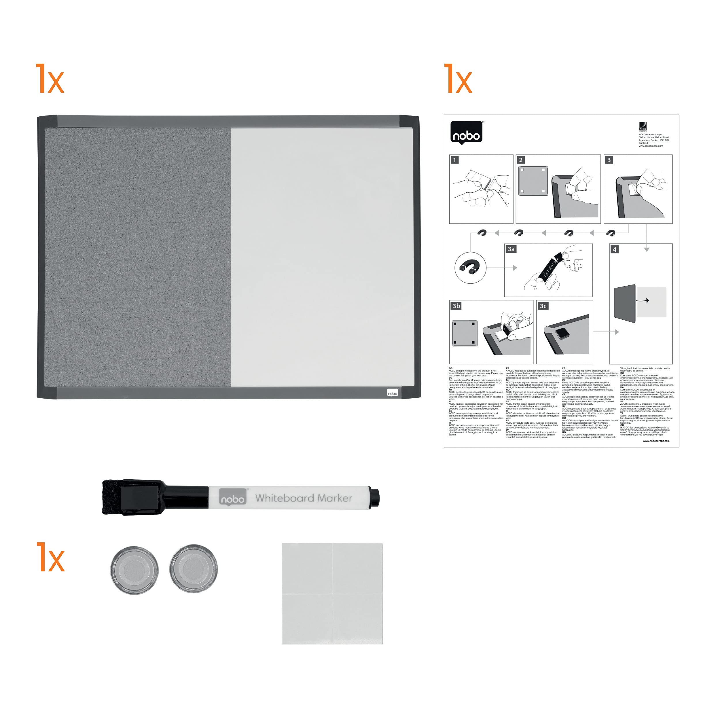nobo-tableau-mural-2-en-1-585x430mm-1903784-blanc-magn-tique-li-ge image 6