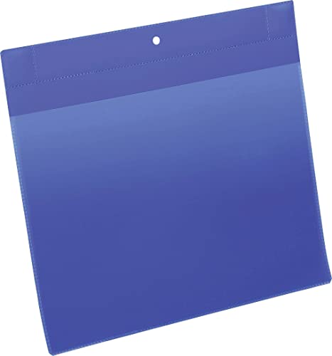 durable-pochettes-logistiques-magn-tiques-n-odyme-a5-paysage-bleu-lot-de-10 image 7