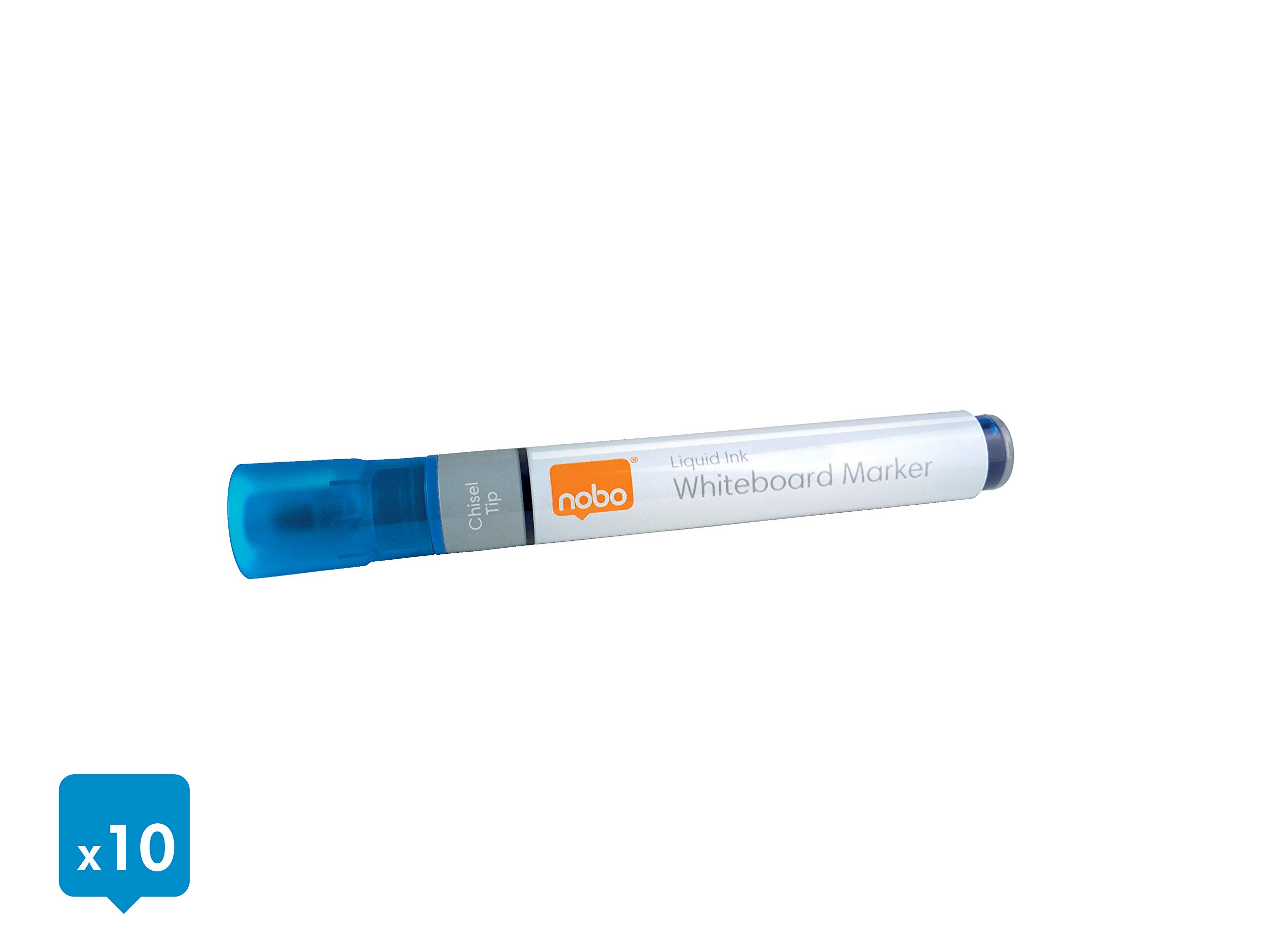 nobo-liquid-ink-marqueurs-effa-ables-sec-tableau-blanc-pointe-biseaut-e-4-mm-lot image 6
