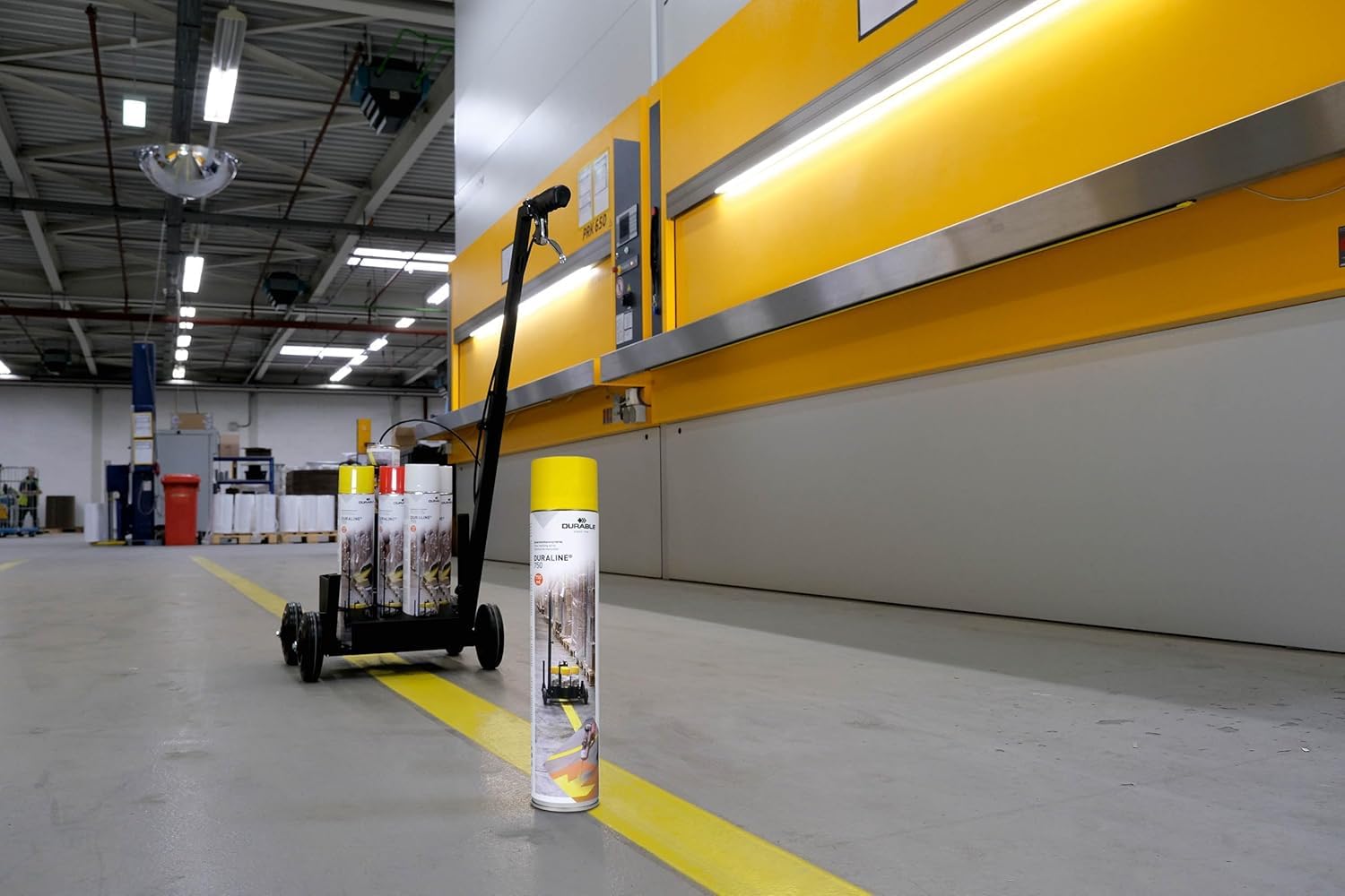 durable-duraline-spray-de-marquage-au-sol-750ml-jaune-permanent-114004 image 2