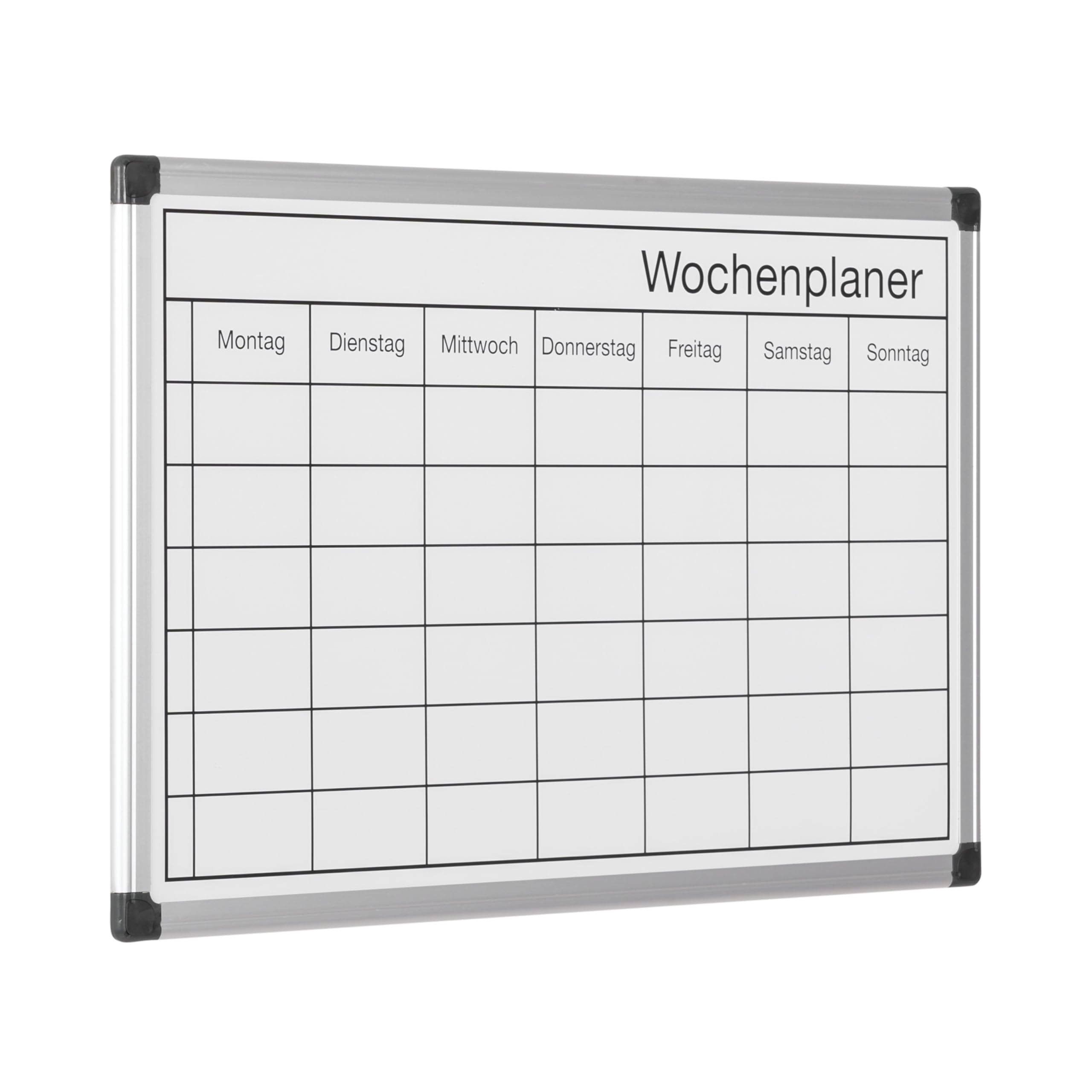 bi-office-maya-agenda-semainier-tableau-magn-tique-hebdomadaire-cadre-aluminium image 2