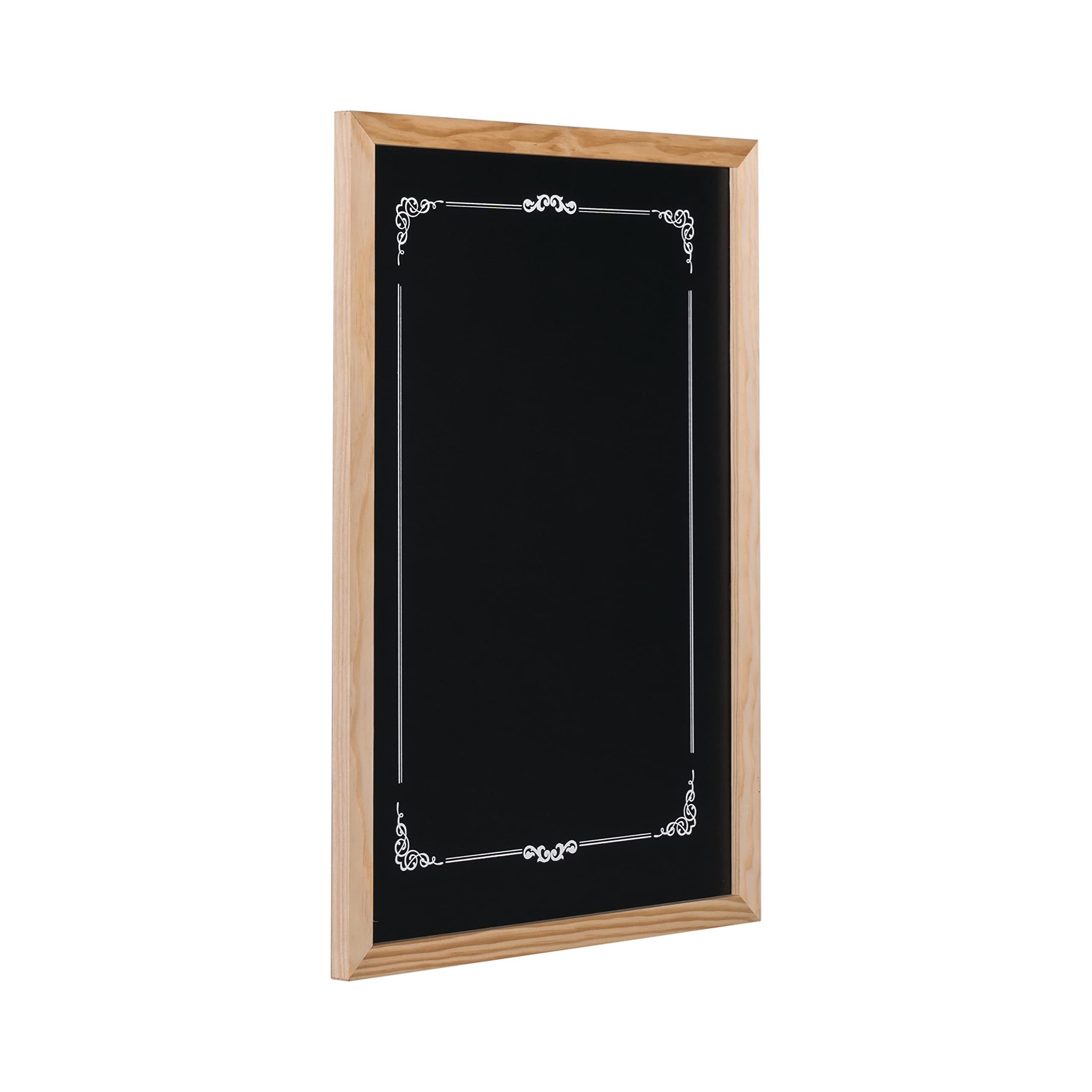 bi-office-basic-tableau-noir-craie-d-coratif-60-x-40-cm-cadre-en-pin image 3