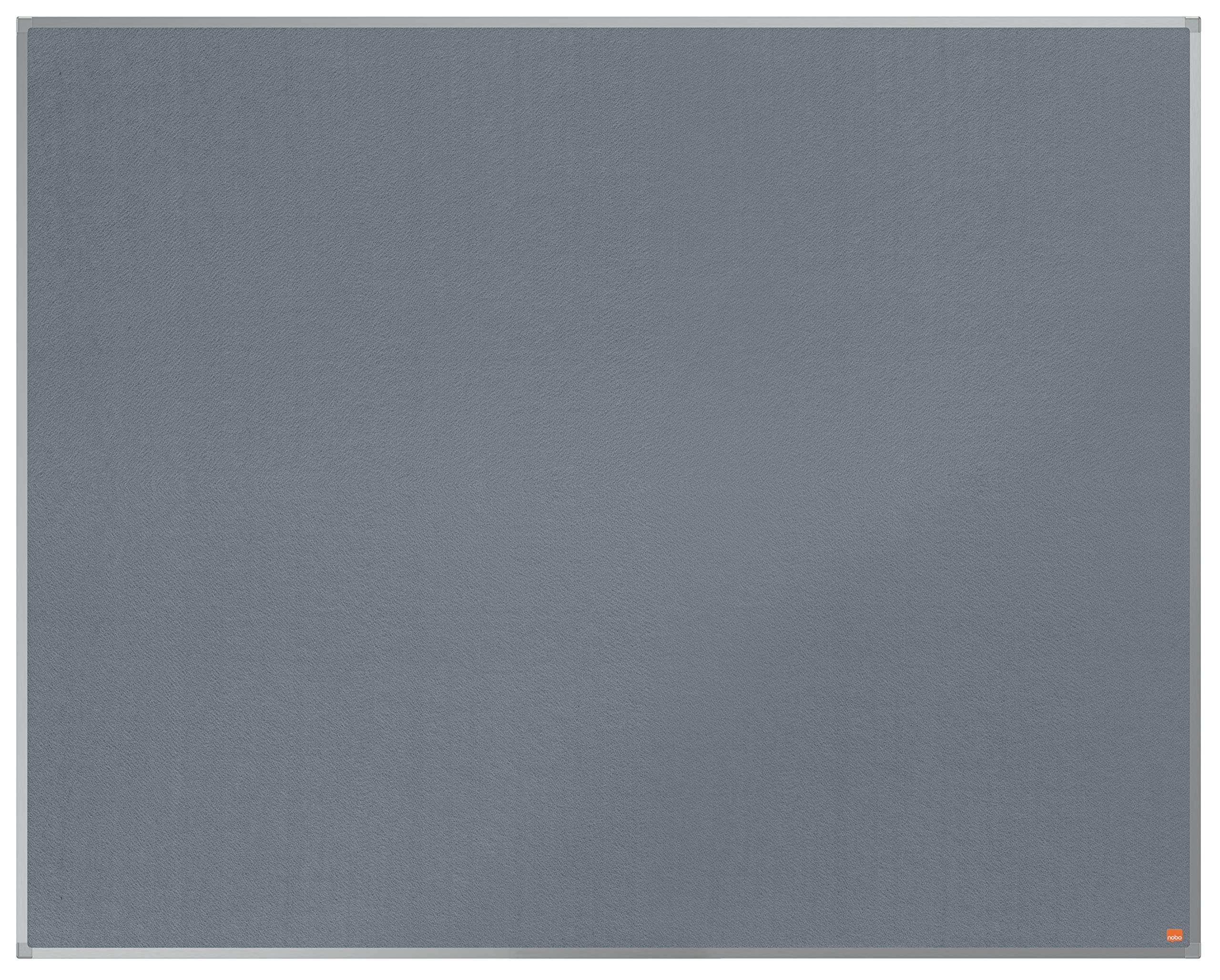 nobo-essence-tableau-d-affichage-feutre-1500-x-1200-mm-cadre-aluminium-gris-1915 image 1