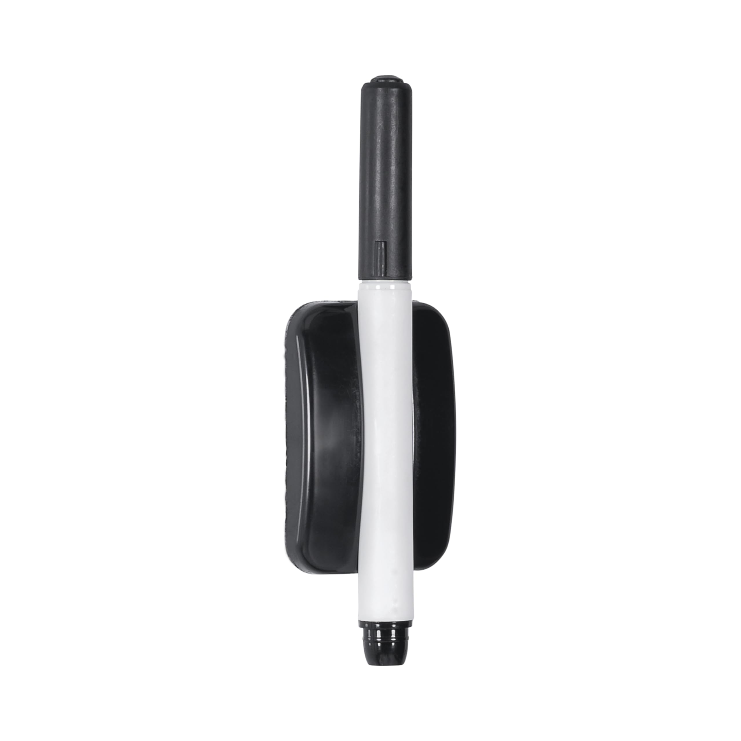 bi-office-marqueur-tableau-blanc-noir-magn-tique-avec-effaceur-130-x-40-mm image 1