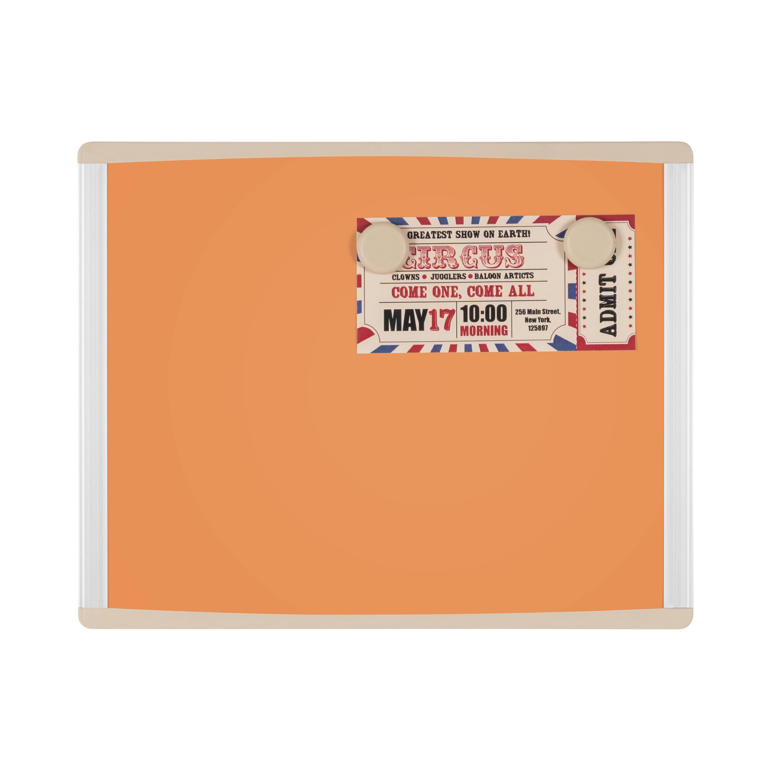 bi-office-inka-caribe-tableau-blanc-magn-tique-58x45-cm-acier-laqu-beige image 8