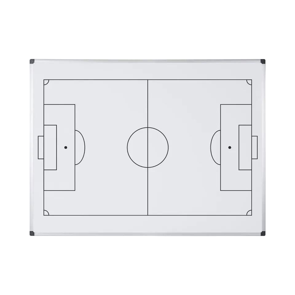 bi-office-maya-tableau-blanc-magn-tique-football-a4-acier-laqu-cadre-aluminium image 1