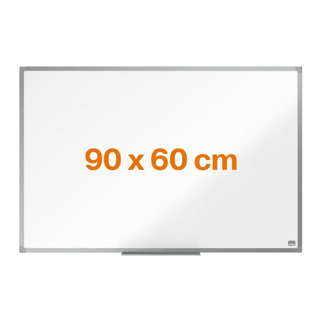 nobo-basic-tableau-blanc-magn-tique-900-x-600-mm-cadre-aluminium-blanc image 1