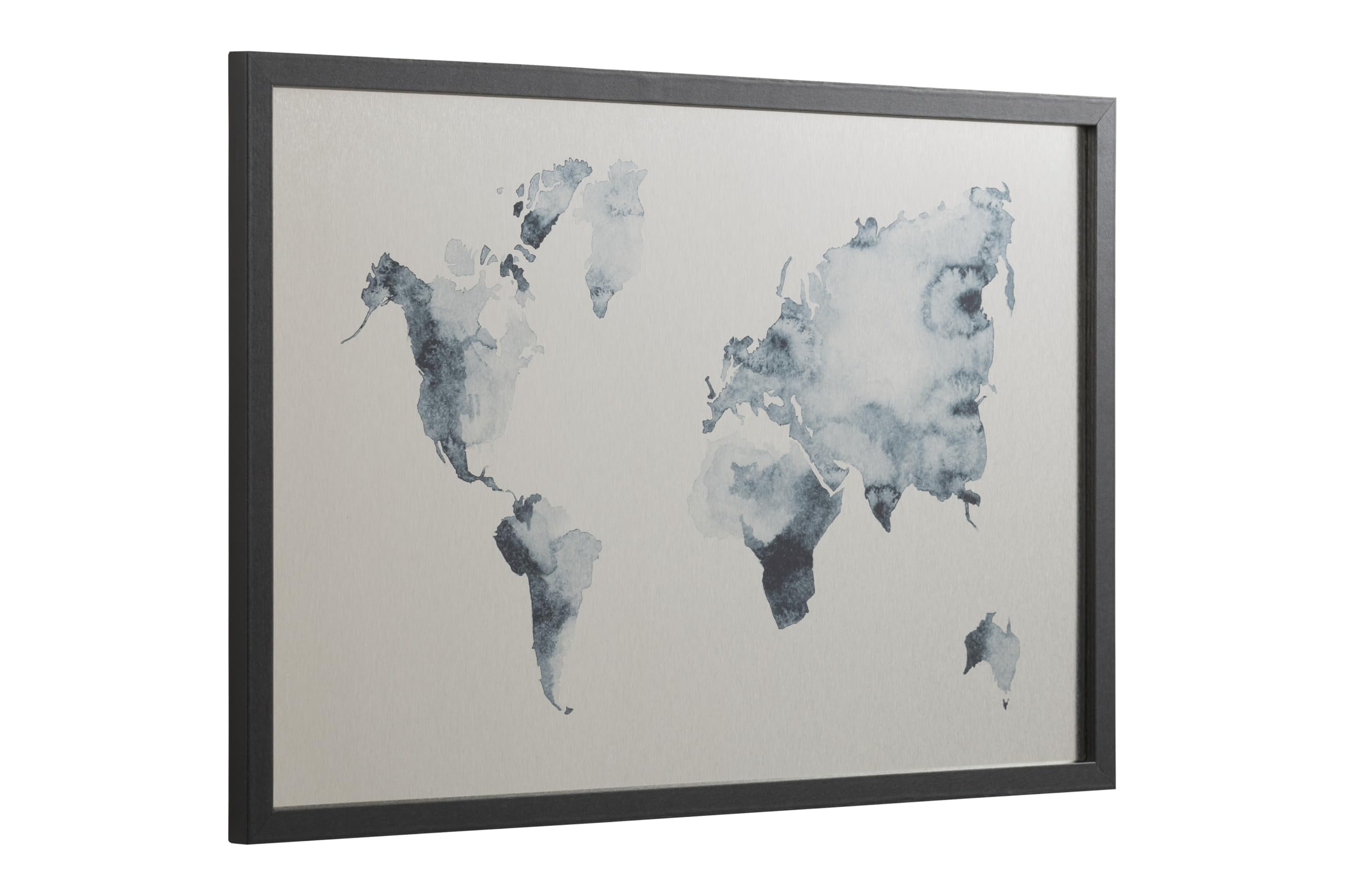 bi-office-ink-tableau-blanc-carte-mondiale-magn-tique-effa-able-sec-60x40cm-cadr image 2