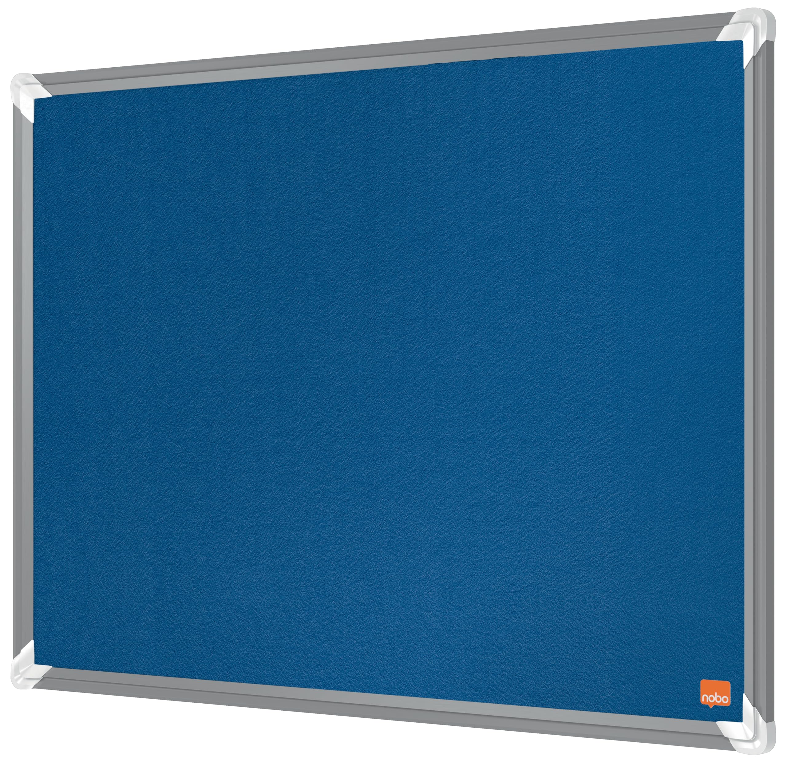 nobo-premium-plus-tableau-d-affichage-en-feutre-600-x-450-mm-cadre-aluminium-ble image 1