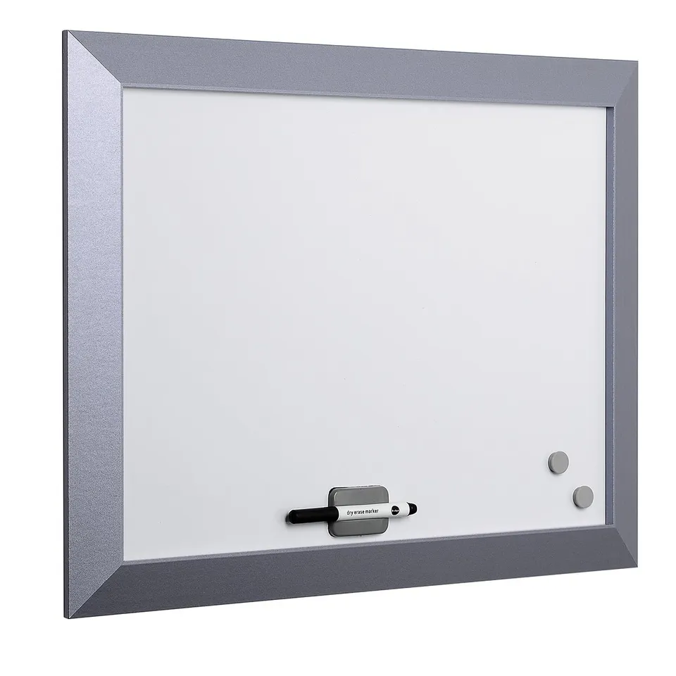 bi-office-kamashi-tableau-blanc-magn-tique-60-x-45-cm-gris image 1