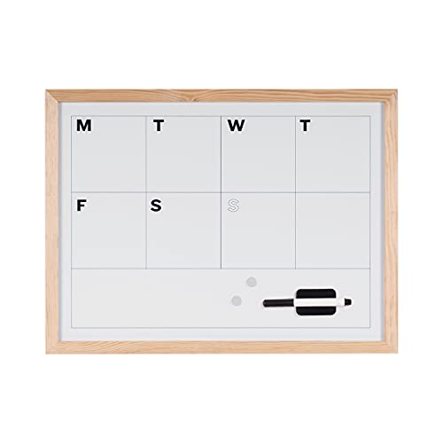 bi-office-maya-planning-hebdomadaire-magn-tique-effa-able-90-x-60-cm-cadre-pin image 4