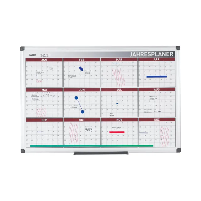 bi-office-maya-planificateur-annuel-magn-tique-12-mois-90-x-60-cm image 1