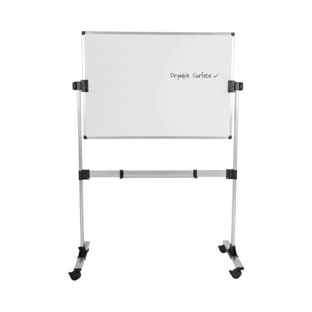 bi-office-earth-tableau-blanc-pivotant-1065x750-mm-double-face-non-magn-tique image 1