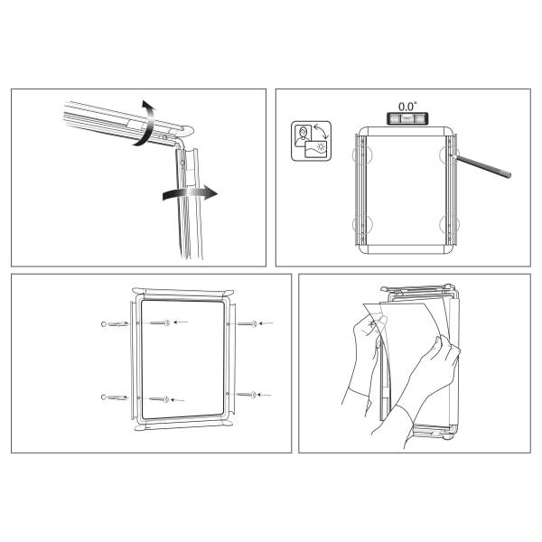 nobo-porte-affiche-clipsable-a3-aluminium-r-sistant-intemp-ries-1902213 image 8