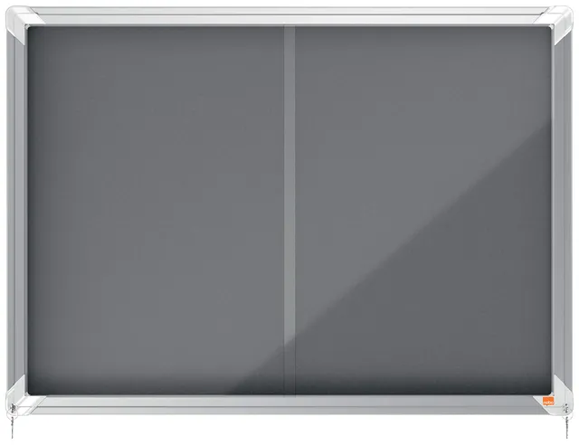 nobo-premium-plus-vitrine-d-int-rieur-8xa4-fond-feutre-gris-922x665mm-porte-coul image 1