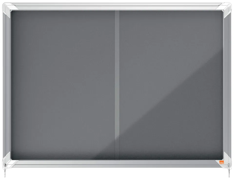nobo-premium-plus-vitrine-d-int-rieur-8xa4-fond-feutre-gris-922x665mm-porte-coul image 1