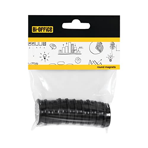 bi-office-lot-de-10-aimants-ronds-30-mm-noir image 4