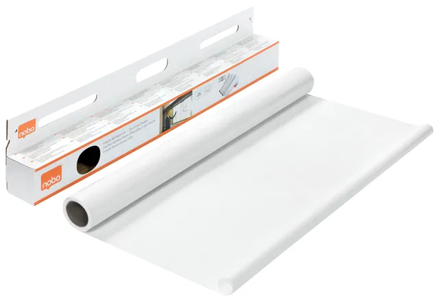 nobo-feuilles-tableau-blanc-adh-sives-instant-600x800-mm-lot-de-25-blanches image 1