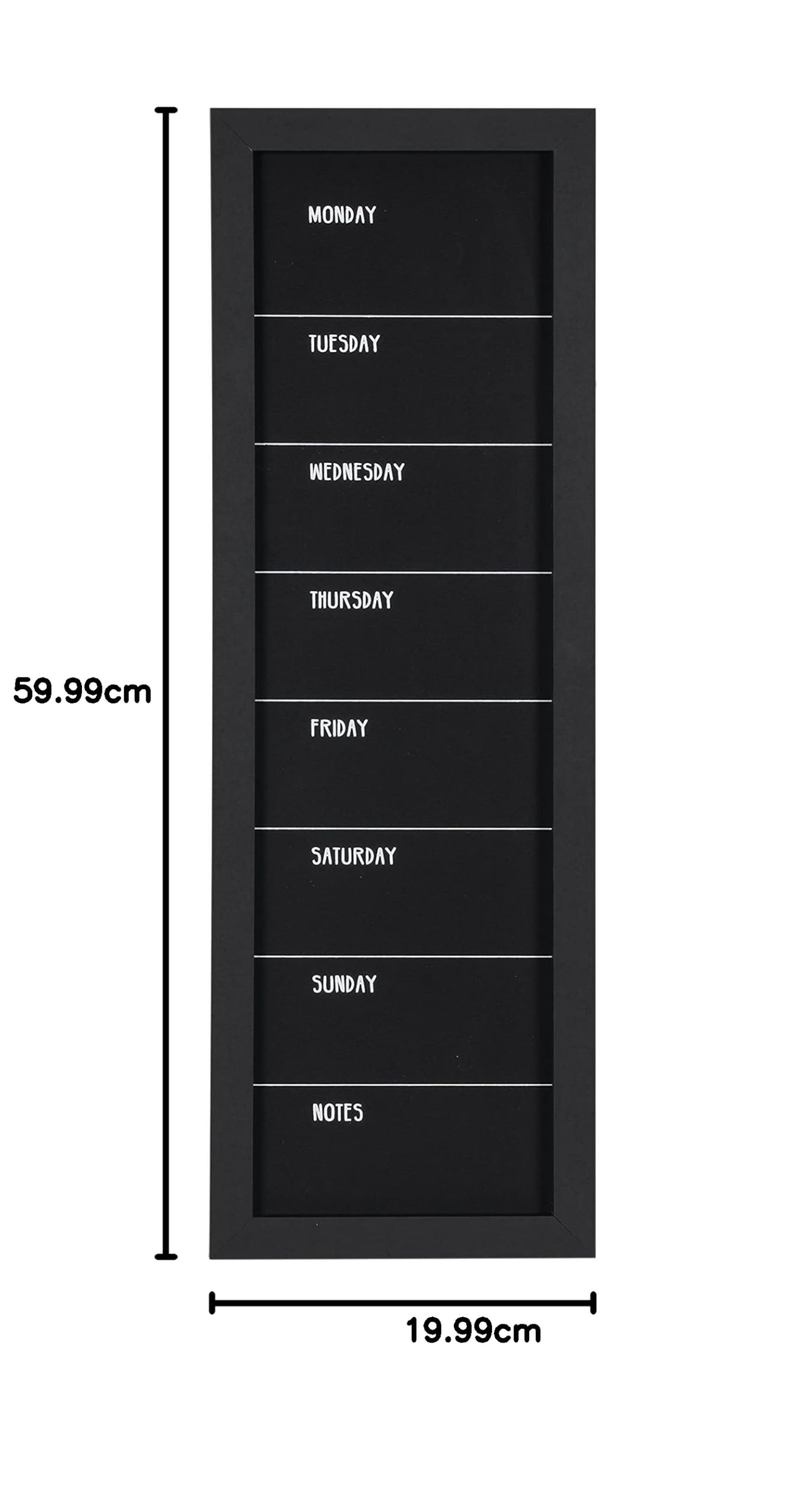 bi-office-tableau-noir-pour-craie-20-x-60-cm-cadre-noir image 6