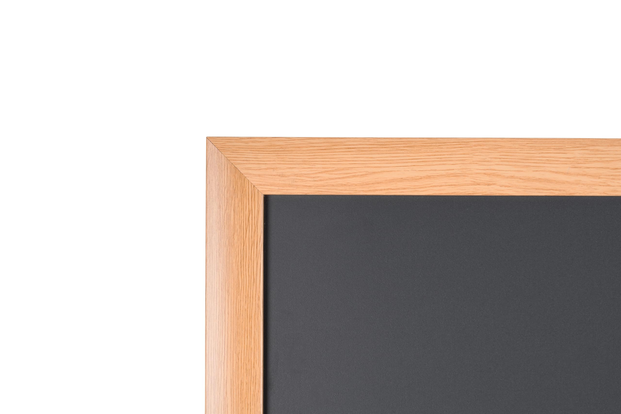 bi-office-transitional-tableau-noir-100-x-45-cm-surface-non-magn-tique-cadre-mdf-2 image 5