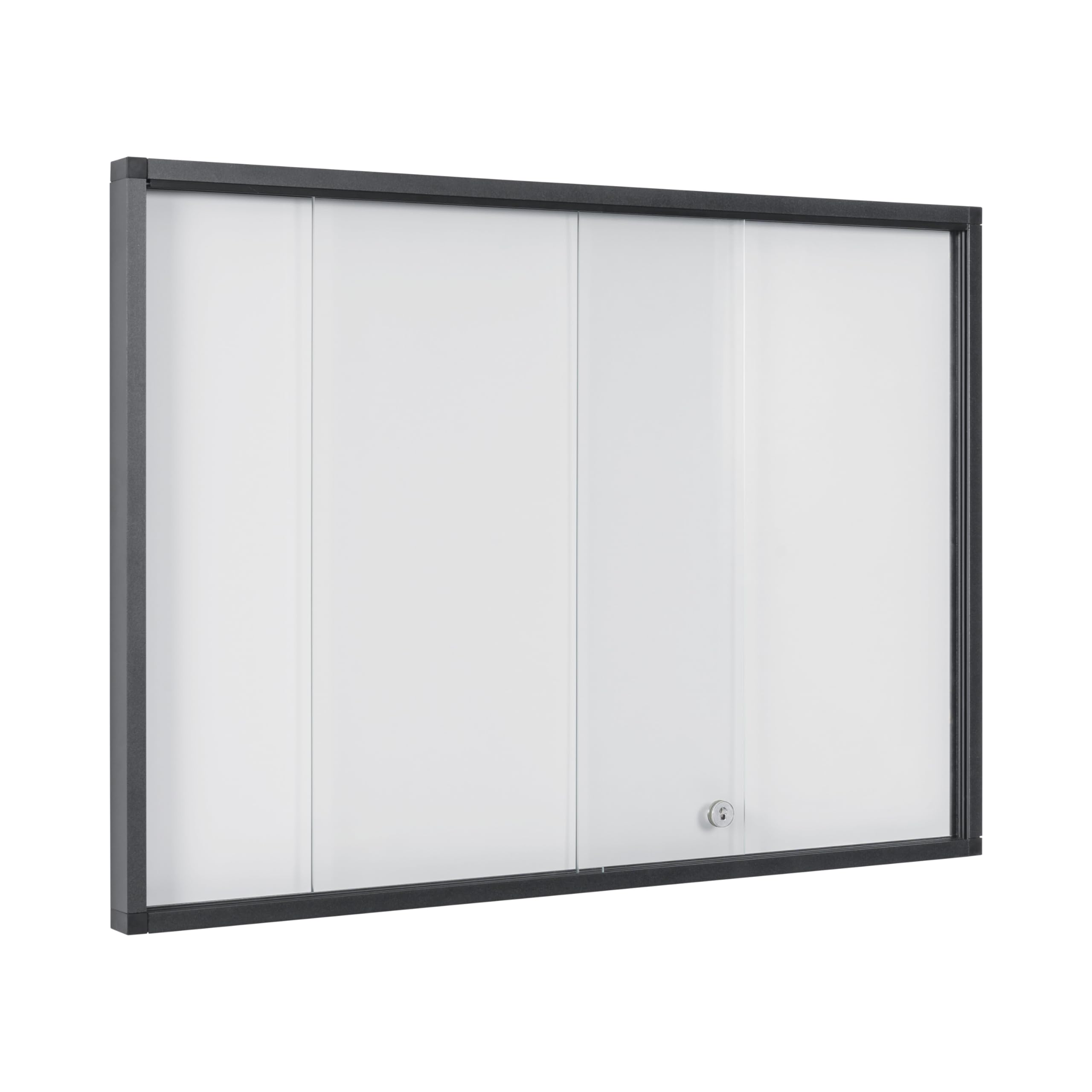 bi-office-exhibit-extra-vitrine-magn-tique-10xa4-portes-coulissantes-verre-cadre image 4