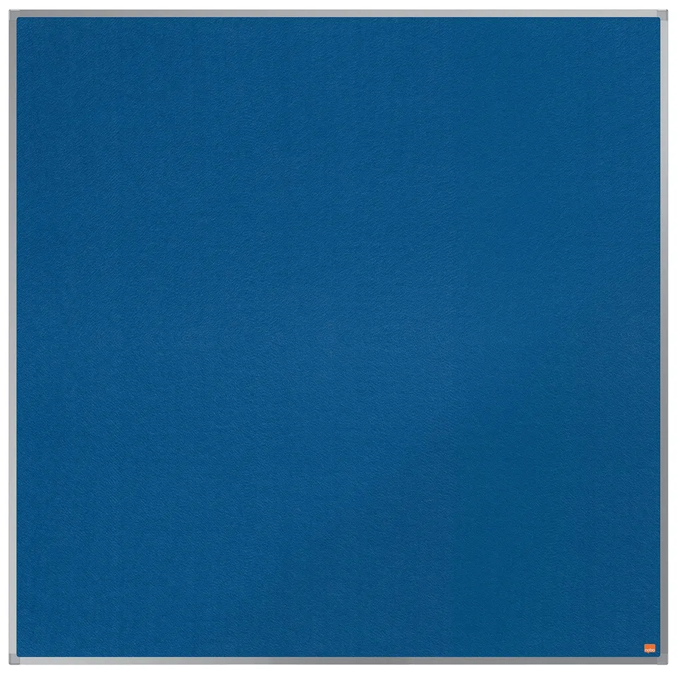 nobo-essence-tableau-d-affichage-feutre-1200x1200mm-bleu-cadre-aluminium image 1
