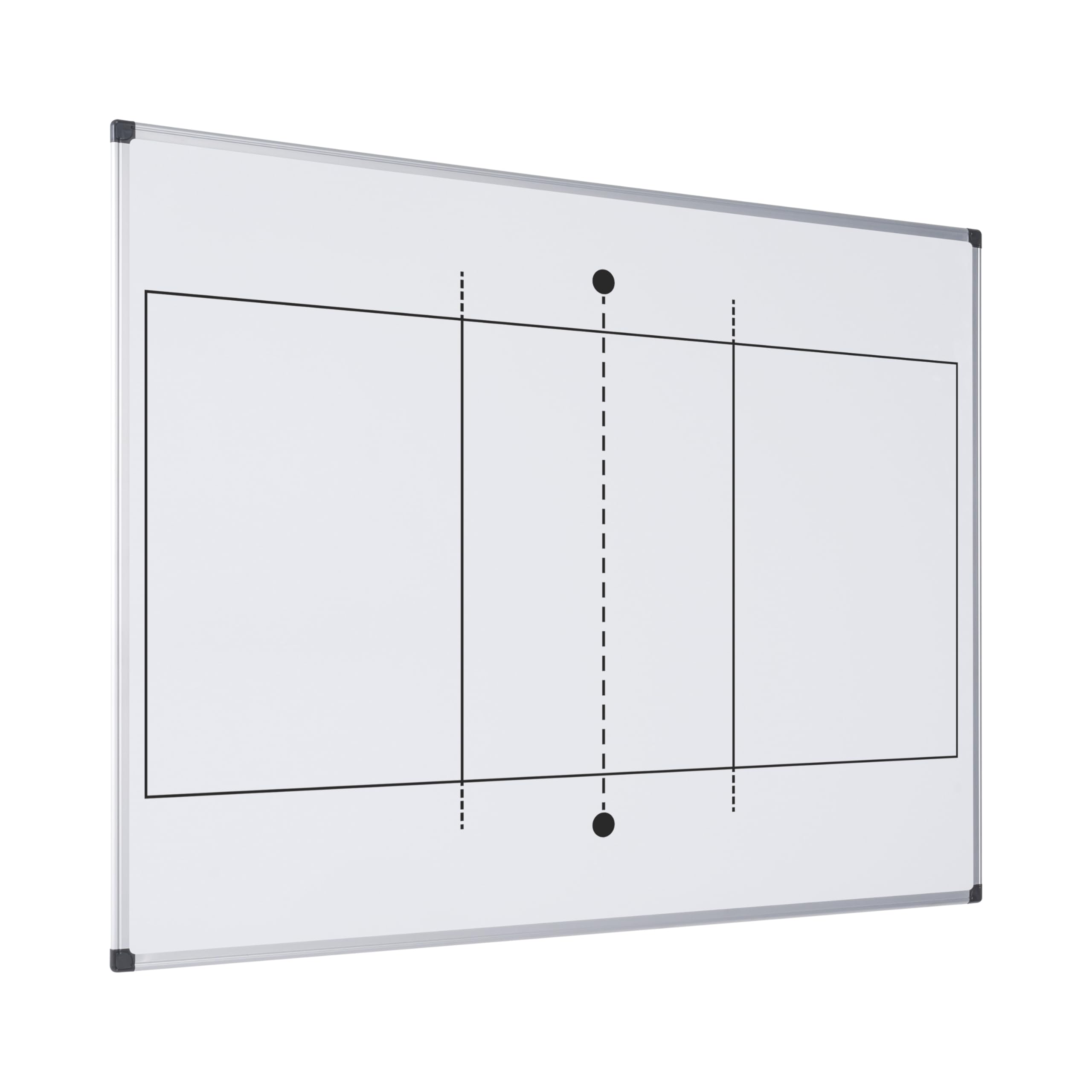 bi-office-maya-tableau-blanc-magn-tique-volleyball-a4-surface-acier-laqu-cadre-a image 2