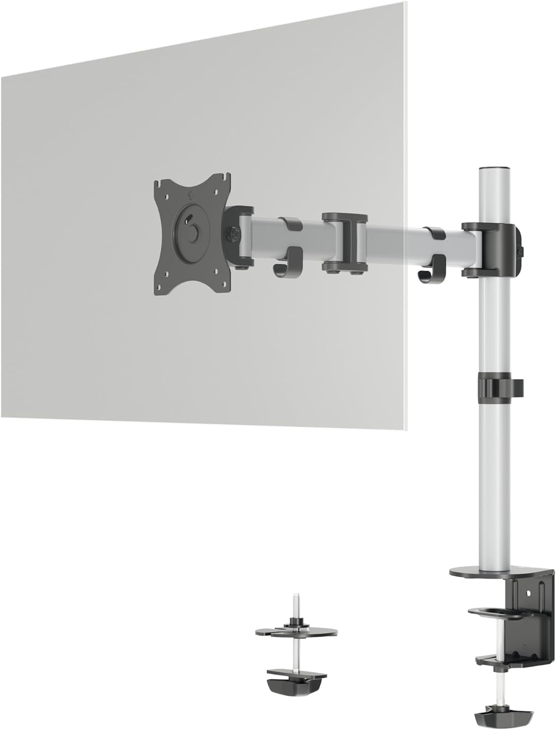 durable-select-bras-support-simple-cran-jusqu-27-pouces-8-kg-argent image 1